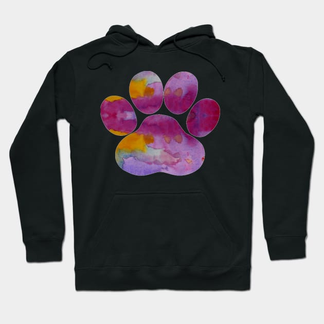 Dog Paw Hoodie by BittenByErmines